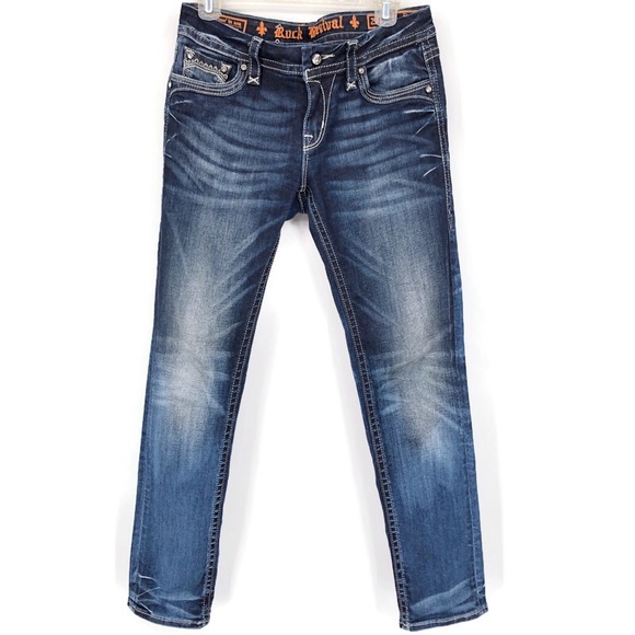 Rock Revival Denim - Rock Revival Flo Easy Skinny Jeans Size 28
